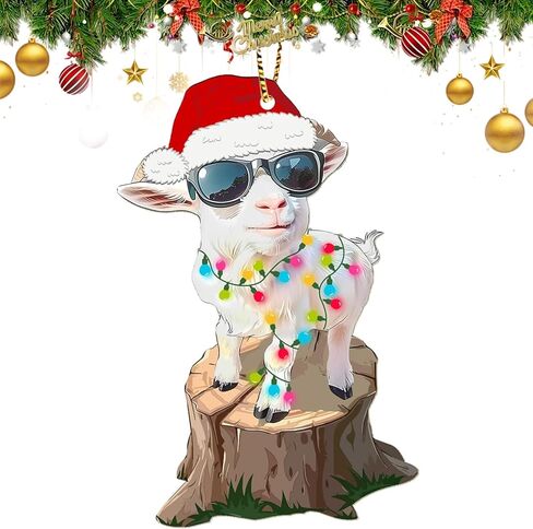 الحلي شجرة عيد الميلاد القط - الحلي عيد الميلاد القط الأسود، الحلي القط الأسود لشجرة عيد الميلاد - الحلي عيد الميلاد القط الأسود مضحك - هدايا القط مضحك لمحبي القطط in Saudi Arabia