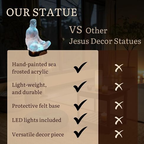 The Peace of Christ - Jesus Statue 8" Sea Glass in Saudi Arabia