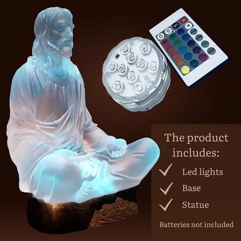 The Peace of Christ - Jesus Statue 8" Sea Glass in Saudi Arabia