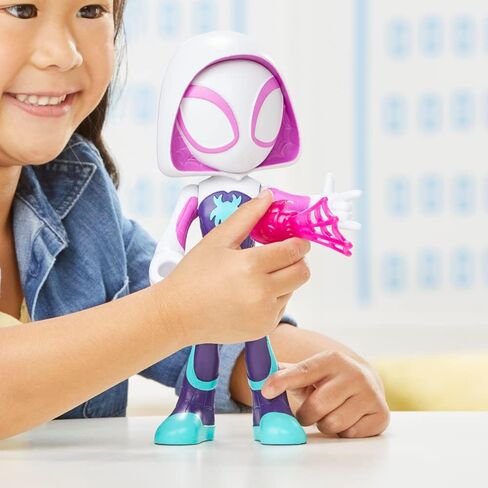Spidey and his Amazing Friends Supersize Hero Multipack، 3 شخصيات عمل كبيرة، لعبة Marvel Preschool Super Hero، للأعمار من 3 سنوات فما فوق، 9 بوصات (حصريًا لأمازون) in Kuwait