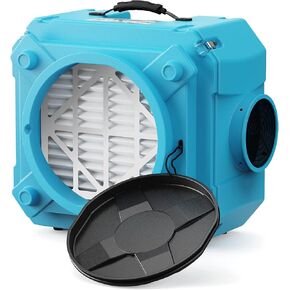 ALORAIR PureAiro HEPA Max 870 Air Scrubber 3-Stage Filtration,Negative Machine Air Scrubber | Professional Water Damage Restoration for Air Cleaner | up to 550 CFM