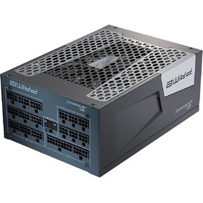 Seasonic Prime ATX3.0 PX-1600, 1600W 80+ Platinum, Full Modular, Fan Control in Fanless, Silent, and Cooling Mode, 12 Year Warranty, Perfect Power Supply for Gaming, SSR-1600PD2.