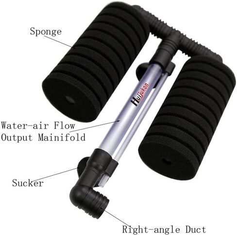 استبدال مرشحات الإسفنج Huijukon، 4 قطع من إسفنجات مرشح استبدال حوض السمك لمرشح الإسفنج in Kuwait