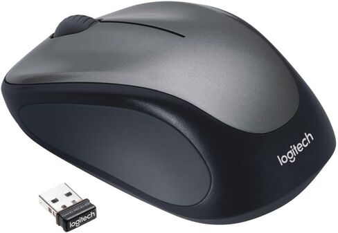 Logitech M317 Wireless Mouse, 2.4 GHz with USB Receiver, 1000 DPI Optical Tracking, 12 Month Battery, Compatible with PC, Mac, Laptop, Chromebook - Red in Saudi Arabia