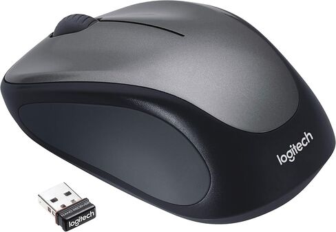 Logitech M317 Wireless Mouse, 2.4 GHz with USB Receiver, 1000 DPI Optical Tracking, 12 Month Battery, Compatible with PC, Mac, Laptop, Chromebook - Red in Saudi Arabia