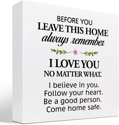 Our Last Names may Not Match But Our Hearts Certainly Do Wood Box Sign Decor Desk Sign,Inspirational Wooden Box Block Sign for Home Shelf Table Decor Decorations in Saudi Arabia