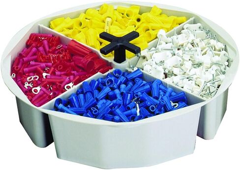 Custom Leathercraft1152 Full-Round Bucket Tray, 2.5 in. High in Saudi Arabia