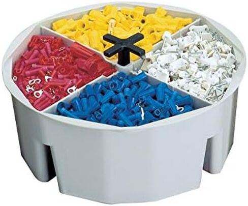 Custom Leathercraft1152 Full-Round Bucket Tray, 2.5 in. High in Saudi Arabia