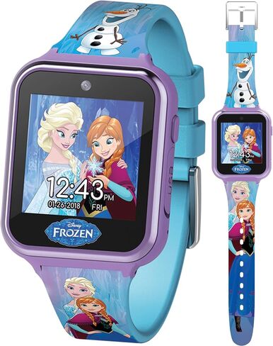 Accutime Kids Disney Frozen Smart Watch with Camera for Kids and Toddlers - Interactive Smartwatch for Boys & Girls with Games, Voice Recorder, Calculator, Pedometer, Alarm, Stopwatch in Kuwait