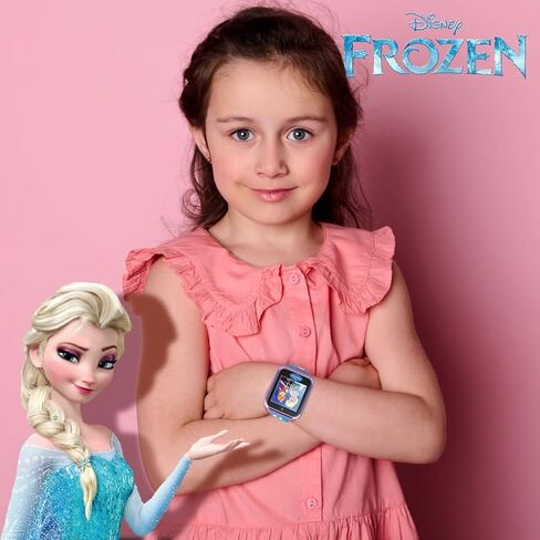 Accutime Kids Disney Frozen Smart Watch with Camera for Kids and Toddlers - Interactive Smartwatch for Boys & Girls with Games, Voice Recorder, Calculator, Pedometer, Alarm, Stopwatch in Kuwait