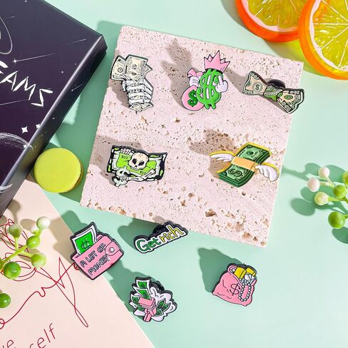 20 Pack Mixed Enamel Pins Backpacks Random Style Brooch Pins Set Jackets Hats Funny Clothing Bags Decorative Accessories Supplies DIY Crafts in Saudi Arabia