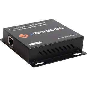 J-Tech Digital USB Extender USB Balun Over Ethernet CAT5e/6 99m/328ft PoC, Play and Plug, No Driver Needed, USB2.0 Cable for Game Controller, MAC & PC and USB2.0 Supported Devices [JTECH-BE100]
