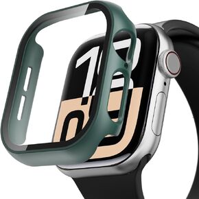 Screen Protector Case for Apple Watch Series 9/8/7/6/5/4/SE 40mm 44mm 41mm 45mm Soft TPU Cover for iwatch 45mm Accessories (10-Pack,45mm)