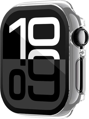 Screen Protector Case for Apple Watch Series 9/8/7/6/5/4/SE 40mm 44mm 41mm 45mm Soft TPU Cover for iwatch 45mm Accessories (10-Pack,45mm) in Saudi Arabia