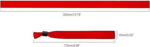 Cloth Wristbands For Events-100 Pack Watergreen Fabric Bracelets Wrist Bands for Concerts Festival Admission Party in Kuwait