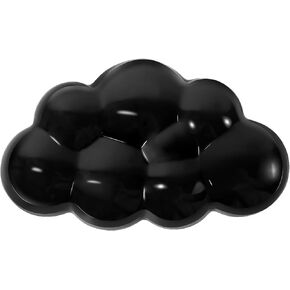 Soft Clear Cloud Wrist Rest Cushion for Mouse Cool Silicone Gel Ergonomic Wrist Pain Relief Mouse Wrist Support Pad with Gel-Filled for Office School Home Laptop & Computer Mouse (Transparent)