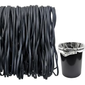 Thick Rubber Bands Heavy Duty - 50 Pieces Size 84 Black Wide Strong Elastic Industrial Tactical Rubber Bands with UV Heat Cold Resistant for Military Hiking Survival Camping Biking Fishing Fixed Item