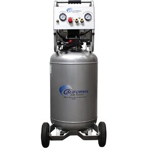 California Air Tools 20020-22060 Ultra Quiet & Oil-Free Air Compressor 2.0 Hp, 20.0 Gal. Steel Tank Air Compressor 220 Volts 60 Hertz