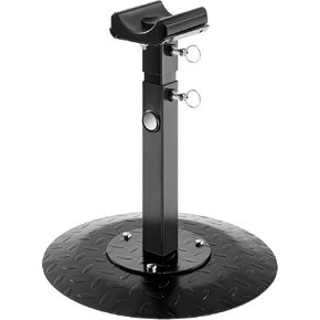 Zonon Metal Adjustable Farrier Stand Blacksmith Farrier Horse Hoof Stand Height Farrier Stand for Horses Black Horse Hoof Trimming Tools