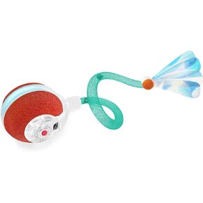 Interactive Cat Toys for Indoor Cats,The 3rd Generation Agile Moving Cat Ball with Elastic Mesh Tail,Automatic Cat/Kitten Toys for Bored Indoor Adult Cats,Motion Activated