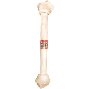 Pet Factory American Beefhide 20-22" Knotted Bone Dog Chew Treat - Natural Flavor, 1 Count/1 Pack