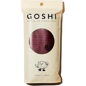 GOSHI Exfoliating Shower Towel - Rip-Resistant Exfoliating Washcloth for All Skin Types - Made in Japan
