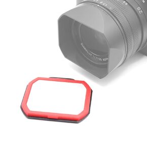 Lens Cap for Leica Q3 Fits OEM Square Hood - UNCONDITIONAL LIFETIME WARRANTY
