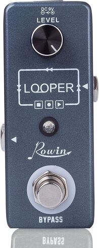 Rowin Looper Guitar Pedal Unlimited Overdubs 10 Minutes of Looping With USB to Import and Export Loop in Saudi Arabia