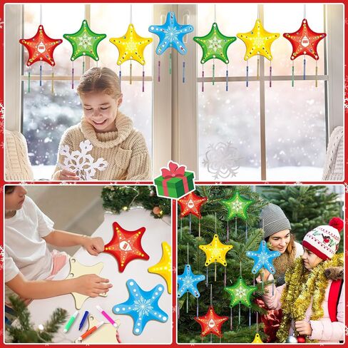 16 Pack Butterfly Wind Chime Kits Butterfly Crafts for Kids Make Your Own Butterfly Wind Chime Wooden DIY Arts and Crafts for Summer Party School Classroom Decorations Supplies Birthday Favors in Kuwait