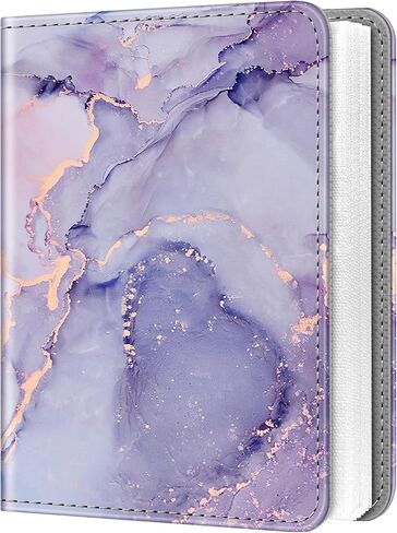 Fintie Mini Photos Album Book for 2x3 Inch Films - 104 Pockets Small Albums | For Fujifilm Instax Mini 13/12/11/99/40/Evo/Se/7+/Liplay Instant Camera, Photos Keepsakes, Kids Memory Book, Emerald Marble in Saudi Arabia