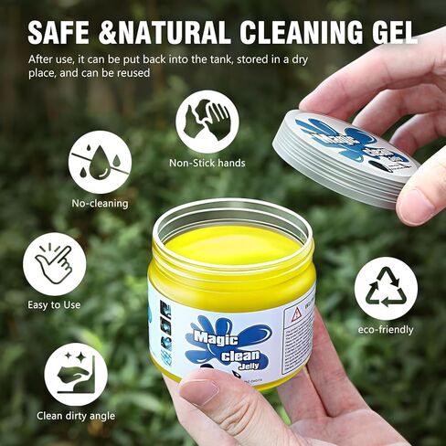 DNA MOTORING TOOLS-00151 Car Cleaning Jelly Auto Detailing Tool Universal Car Clean Gel Auto Interiors Home & Office Electronics Cleaning,Blue in Kuwait