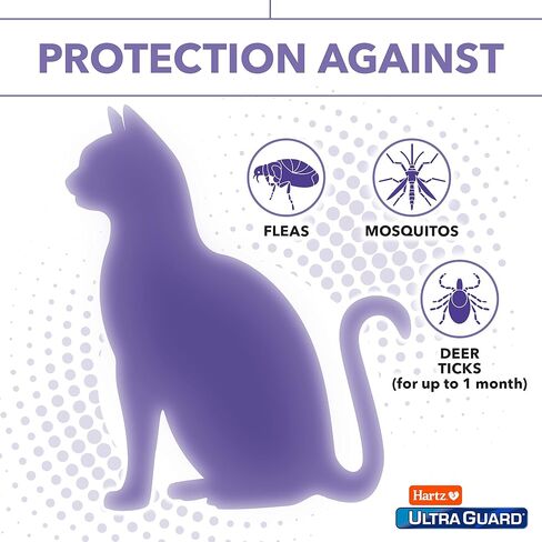 Hartz UltraGuard Topical Flea & Tick Prevention for Cats and Kittens - 3 Monthly Treatments in Saudi Arabia