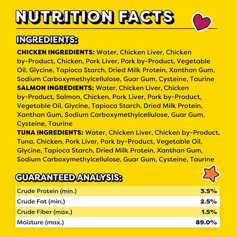 Temptations Creamy Puree Cat Treats, Beef, Chicken, Salmon & Tuna, 48 Count in Kuwait