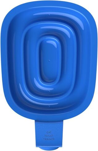 Cats Toilet Trainer for Pet Reusable Plastics Litter Tray Cats Toilet Training Kits Housetraining Cats Toilet Seats Trainer Reusable Cats Toilet Trainer in Kuwait