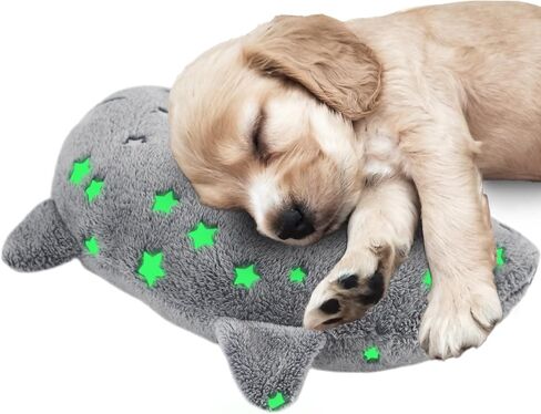 Dog Calming Pillow Glow in The Dark, Soft U-Shaped Pet Pillows for Dogs & Cats, Machine Washable, Dog Neck Pillow, Joint Relief, Better Sleep (Large, Pink) in Saudi Arabia