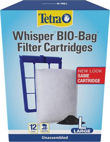 Tetra Whisper Bio-Bag Filter Cartridges for Aquariums - Unassembled in Saudi Arabia