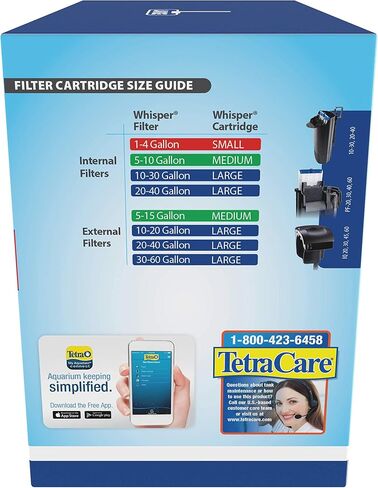 Tetra Whisper Bio-Bag Filter Cartridges for Aquariums - Unassembled in Saudi Arabia