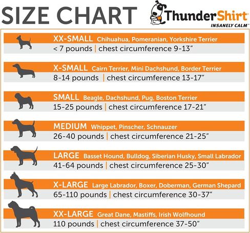 ThunderShirt for Dogs, XX Small, Platinum Sport - Dog Anxiety Relief Calming Vest in Kuwait