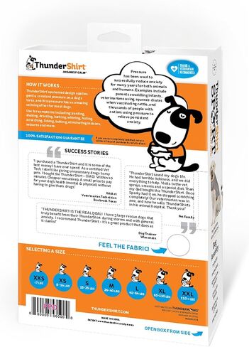 ThunderShirt for Dogs, XX Small, Platinum Sport - Dog Anxiety Relief Calming Vest in Kuwait