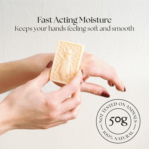Moisturising Solid Hand Cream Bars | For Dry & Sensitive Hands | Luxury No.1 Scent | Natural Hand Cream | No Sticky Residue | Luxury Gift | Cruelty Free | Edinburgh Skincare Company in Saudi Arabia