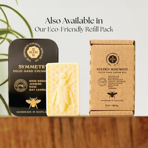 Moisturising Solid Hand Cream Bars | For Dry & Sensitive Hands | Luxury No.1 Scent | Natural Hand Cream | No Sticky Residue | Luxury Gift | Cruelty Free | Edinburgh Skincare Company in Saudi Arabia