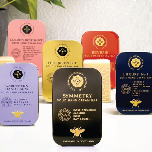 Moisturising Solid Hand Cream Bars | For Dry & Sensitive Hands | Luxury No.1 Scent | Natural Hand Cream | No Sticky Residue | Luxury Gift | Cruelty Free | Edinburgh Skincare Company in Saudi Arabia
