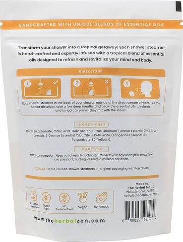 مجموعة أجهزة الاستحمام بالبخار السائبة مع الزيوت العطرية من شركة The Herbal Zen (3 عبوات تحتوي كل منها على 10 أقراص، مجموعة قيمة)، قنابل الاستحمام السائبة، هدية استرخاء للنساء والرجال، هدايا عيد الميلاد، حشو للجوارب in Kuwait