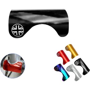 COONIUM Protection Guard Pad Sticker for Brompton Bike Frame BB Bottom Bracket Shell, Aluminum Alloy