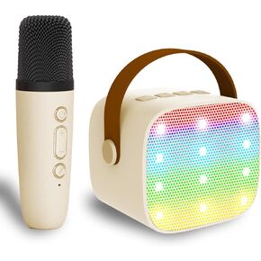 Mini Karaoke Machine for Kids & Adult, 4-12 Years Old Girls Christmas Birthday Gift for Girls & Boys, Karaoke Toys Gifts for Girls Ages 4, 5, 6, 7, 8, 9, 10, 12 +Year Old Birthday Party