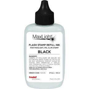 ترودات ML2OZ-BLK حبر إعادة تعبئة ماكس لايت 2 أونصة لون أسود