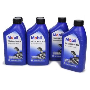 Mobil 1 Transmission Fluid - Dexron-VI - ATF - Synthetic - 1 qt - Set of 6