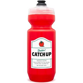 "Catch Up Water Bottle|22 Ounces. Purist Water Bottle with MoFlo Cap, Resists Stains & Tastes Better. Flexible Bicycle Bottle. Don't Forget to Hydrate. in Kuwait