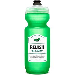 "Catch Up Water Bottle|22 Ounces. Purist Water Bottle with MoFlo Cap, Resists Stains & Tastes Better. Flexible Bicycle Bottle. Don't Forget to Hydrate.