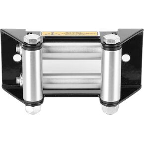 Bewinner Winch Roller Fairlead, Fairlead, with 125mm/5in Hole Distance Durable for Steel Cable ATV/UTV